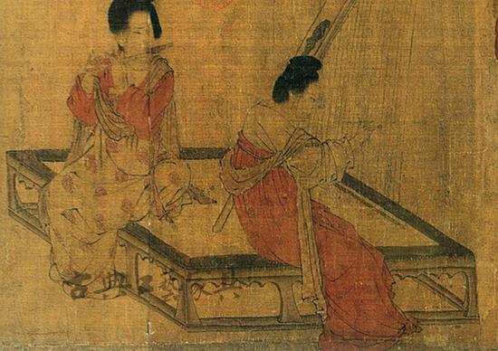 胡床與床或榻的最大區別是坐法